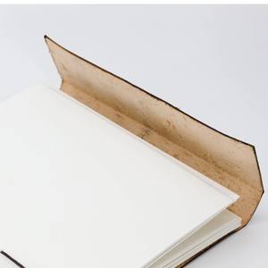 Journal de voyage fait à la main Unique petit cuir gaufré écriture Journal couture reliure A4/A5/A6 tailles relié papier couverture cahier - Product Image 6