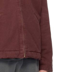 Veste de Travail en Jean 100% Coton Personnalisée pour Homme, Col Montant, Fermeture Éclair, Épaisse, Vintage, Coupe-Vent Hiver - Product Image 6