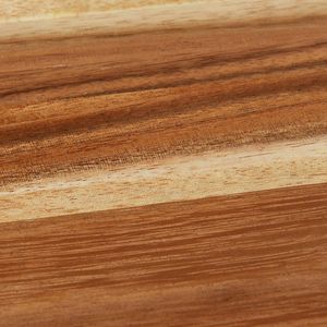 Tabla de cortar redonda de madera de acacia con asa para colgar, 1.3 cm de grosor, apta para lavavajillas, no tóxica y fácil de limpiar - Product Image 4