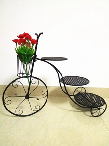 <b>Cycle</b> Shape Three Tier Cake <b>Stand</b> Perfect For Event Serving Display And Bakery Shop Presentation Decor Handcrafted From India - Product Image 3