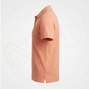 เสื้อโปโลชายคุณภาพสูง ผ้าคอตตอนผสมโพลีเอสเตอร์ สไตล์ลำลอง รับสกรีนโลโก้ เสื้อโปโลชายขายส่ง คุณภาพพรีเมียม ดีไซน์ใหม่ - Product Image 3