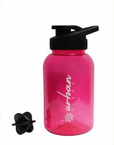 600ml Purple Plastic Blender <b>Bottle</b> Wide Mouth <b>Shaker</b> Container with Carry Strap Mixing Tool for Sports Drink Prep - Product Image 3