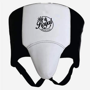 Protector Inguinal Profesional de Algodón Blanco para Taekwondo, Logotipo Personalizado, MMA, Muay Thai, Karate, Protección de Cintura para Combate - Product Image 1