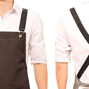 Delantales de Lona Ligeros Antiarrugas de Primera Calidad para Hombre, Cómodos, con Logotipo Personalizado, Impermeables, Resistentes al Viento, Transpirables, 100% Algodón - Product Image 6