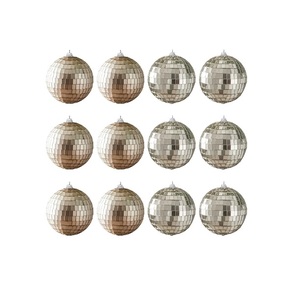 Ornements en verre bleu, boules de Noël à remplir pour les travaux manuels, décoration de sapin de Noël, décoration de fête de mariage, décoration de maison de Noël - Product Image 5