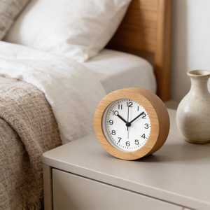 Solid Wood Decorative <b>Clock</b> for Desk and Table - Product Image 6