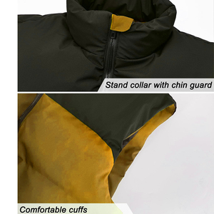 Men Fashion Puffer Vest Winter Sleeveless Jacket Quilted Warm Lightweight Body <b>Warmer</b> Outdoor OEM Custom Supplier - Product Image 6