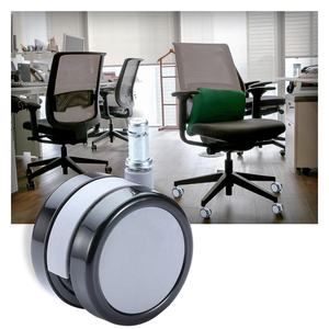 Rueda giratoria de metal de plástico de parte de cocina - Product Image 1