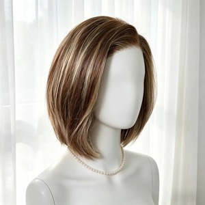 Peluca de cabello humano de 16 pulgadas en oferta, peluca sin pegamento para mujeres, cabello suave y sedoso, peluca de moda disponible a un precio razonable - Product Image 4
