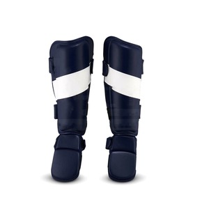 Factory Made Direct Sale Shin In <b>Steps</b> Guards Latest Edition Custom Branding Plain Solid Color Adjustable Straps Shin Guard - Product Image 1