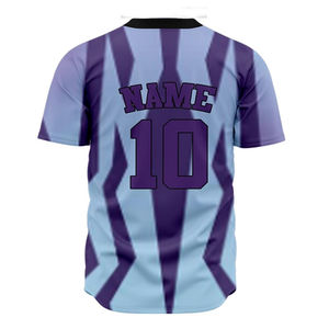 Maillot de baseball respirant pour hommes avec coutures durables et impression personnalisée du logo de l'équipe pour les équipes professionnelles - Product Image 6