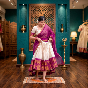 Lehenga Choli de Alta Calidad con Dupatta para Bodas y Festividades, de Proveedor y Exportador Indio - Product Image 5