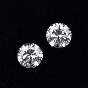 Paire de diamants de laboratoire taille brillant rond, de 0,51 à 3,01 carats, certifiés IGI, pierres lâches pour la fabrication de boucles d'oreilles, pendentifs et bijoux - Product Image 5