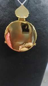 Colgante de Lujo Estilo Hip Hop Rapper con Letra Personalizada, Chapado en Oro sobre Plata 925, con Moissanita VVS, Diseño Circular Bicolor, para Fiesta - Product Image 5