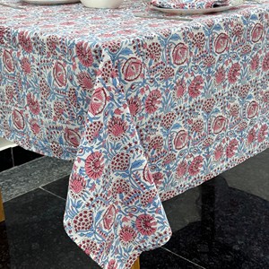 Floral Printed Cotton <b>Tablecloth</b> Woven Classic Style Washable Home Use Printed <b>tablecloth</b> for home use - Product Image 5