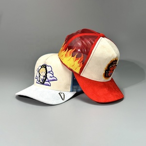 หมวกแก๊ปทรง Trucker 6 แผง OEM 2026 รุ่น Unisex ลายปักนางฟ้าและปีศาจ สไตล์สตรีทแฟชั่นลำลองสำหรับผู้ใหญ่ - Product Image 2