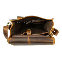 Mochila de Cuero Unisex, Estilo Retro de Lujo, Mochila de Viaje, Bolso Escolar, Piel de Vaca Resistente al Agua, Capacidad de 20-35L