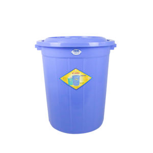 Extra-Large 150L Plastic <b>Water</b> Bucket with Easy-<b>Carry</b> Handles and Waterproof Lid Durable for Kitchen Shop Household Storage - Product Image 2