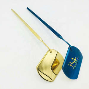 Top Product Blue And Gold Plasma Coated Color / <b>Square</b> Shape And Eyelash Extension <b>Mirror</b> And Diamond Grip Handle - Product Image 1