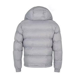 Doudoune matelassée avec doublure pour homme, en nylon, à capuche, pour l'hiver, manteau matelassé léger et personnalisé de haute qualité - Product Image 3