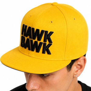 Casquette Snapback Unisexe Premium Ajustable Respirante Élégante à Visière Plate avec Impression en Caoutchouc en Relief sur Toile de Coton – Design Personnalisé - Product Image 4