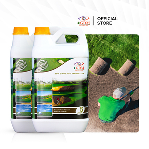 Engrais organique bio GDM 5 litres, qualité export, pour terrains de golf, pelouses et gazon - Product Image 1