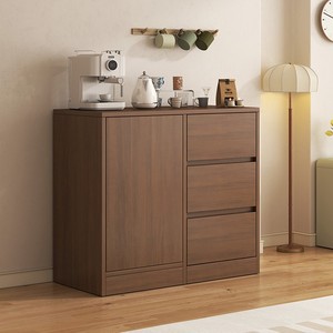 Modern Luxury <b>Tall</b> Cabinet Solid Wood <b>Storage</b> Cabinet with Push-to-Open Door for Bedroom <b>Storage</b> Living Room Apartment - Product Image 1