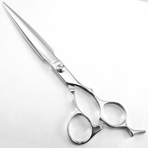 Ciseaux de coiffure fabriqués au Pakistan, en acier robuste, design simple. - Product Image 1