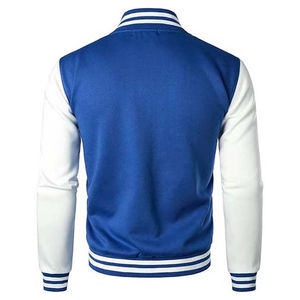 Custom Logo Men's Varsity <b>Jacket</b> Unisex Classic Letterman <b>Baseball</b> <b>Bomber</b> <b>Jacket</b> Fashion Streetwear Casual Slim Fit Sport Coat - Product Image 2