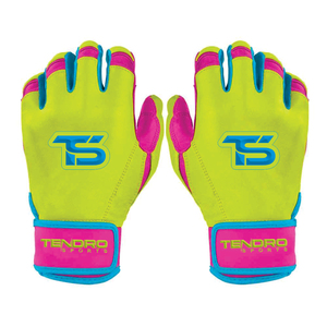 Gants de frappe en cuir blanc Tendro Sports, rembourrés, fermeture auto-agrippante, unisexe, pour adultes, pour l'entraînement - Product Image 3