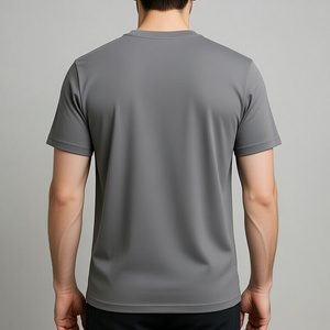 Camiseta de Algodón 100% con Lavado Ácido, Estilo Vintage, Corte Regular, Efecto Desgastado, Secado Rápido y Transpirable para Moda Urbana Masculina - Product Image 6