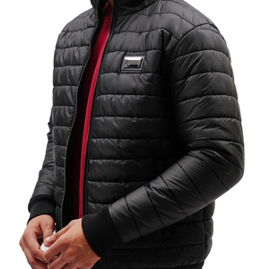 Chaqueta Deportiva Ajustada para Hombre, Personalizada OEM, Impermeable, Transpirable, con Cuello Alto, Estilo Urbano, para Invierno - Product Image 1