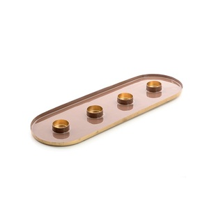 <b>Bulk</b> Metal Gold Color <b>Candle</b> Holder Customized Size And Shape Decorative <b>Candle</b> Holder For Home And Wedding Decor Accessories - Product Image 1