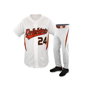 Fabrication professionnelle de maillots de baseball tendance et abordables, uniformes respirants avec option grandes tailles, techniques d'impression - Product Image 4