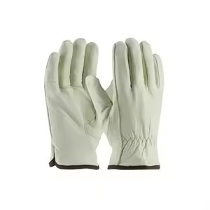 Yard Heavy Duty <b>Gloves</b> Work Men Full Grain Leather Work Cowhide Leather Palm Construction Gardening Driver <b>gloves</b> - Product Image 3