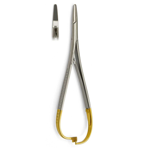 Vente en gros usine – Porte-aiguille microvasculaire manuel en acier inoxydable 100 % antirouille, pointe olive, angulaire, certifié CE - Product Image 6