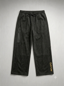 Conjunto Deportivo de Felpa con Capucha para Hombre, Color Negro, de Primera Calidad, con Logotipo Personalizado en la Manga Izquierda, Ropa Casual de Otoño para Correr y Hacer Ejercicio - Product Image 4