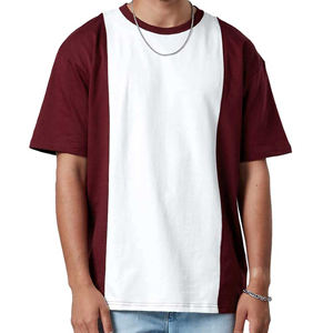 Camiseta personalizada de hombre, estilo urbano, oversize, 100% algodón grueso, hombros caídos, corte holgado, estampada, para hombre, camiseta oversize. - Product Image 6