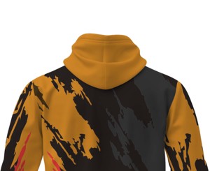 Fashion Sublimation Full Zip Hoodie 100% Polyester Casual Wear Hoodie - Product Image 6