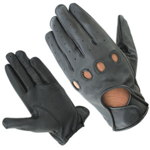 Navy Blue Full Finger Knit <b>Gloves</b> Wrist Length Warmth Cotton Acrylic Winter Daily Use Plain Style - Product Image 4