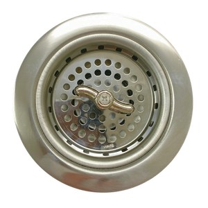 PSS0001 Stainless Steel Twist Lock Kitchen <b>Sink</b> <b>Strainer</b> - Product Image 1