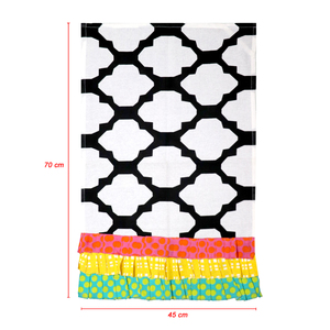 Toallas de Cocina de Algodón con Diseño Impreso de Primera Calidad, Alta Absorbencia, con Volantes - Product Image 5
