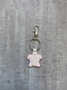 Custom Beaded Flower Keychain Floral Pendant <b>Key</b> <b>Ring</b> Handmade Gift <b>Accessory</b> for Wedding Christmas Birthday - Product Image 4