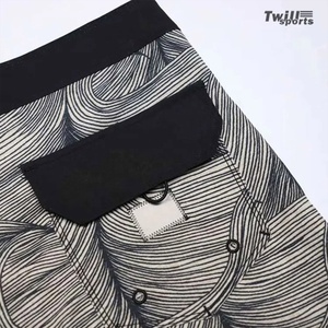 Shorts de bain élastiques pour hommes en toile camouflage, imperméables, respirants et à séchage rapide, pour le surf, la natation et le fitness, vente en gros OEM - Product Image 4