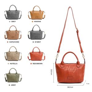 Sac à bandoulière/sac à main pour femme en cuir synthétique durable, grande capacité, style vintage, avec fermeture magnétique, idéal pour le commerce de gros - Product Image 6