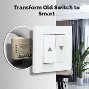 สวิตช์ม่านม้วนอัจฉริยะ Wi-Fi พร้อมรีเลย์มอเตอร์ 4 สาย สำหรับม่านไฟฟ้าแบบดั้งเดิม  พร้อมแอปพลิเคชัน - Product Image 1
