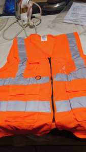 Pantalones de Trabajo Reflectantes de Alta Visibilidad para Electricistas, con Impresión en Relieve, Bolsillo para Llaves, Resistentes al Desgaste, de Poliéster - Product Image 4
