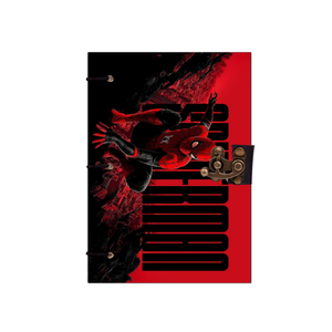 Luxury A5 Handmade Paper Notebook 100 Pages Eco Friendly Journal Stylish Contemporary Theme Hard Cover <b>Diary</b> Sketchbook Gift Use - Product Image 1