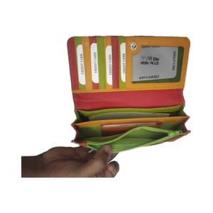 Bolsos y Carteras Ecológicos de Piel de Cabra Genuina Estampada SHEELA ENTERPRISES Tamaño Estándar - Product Image 2