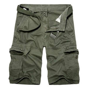 Shorts cargo décontractés pour hommes en coton 100% de haute qualité, sur mesure, impression numérique, multi-poches, séchage rapide, respirant, taille élastique - Product Image 5